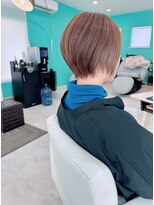 ユーフォリア(Euphoria.)&nbsp;ユーフォリア大人可愛いイヤリングカラー×ショートボブ