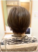 30代40代50代/ショートボブ/艶髪ヘア/白髪染め
