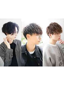 女子ウケ♪メンズカットを知り尽くしたスタッフにお任せ☆再現性高い骨格カット[横浜駅/学割U24/フェード]