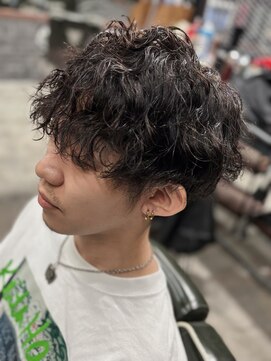 スリーセント 栄(3/cent) スパイラルパーマ