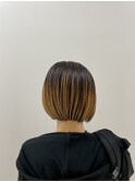 ［プレイングカラー］×［ミニボブ］　茅ヶ崎