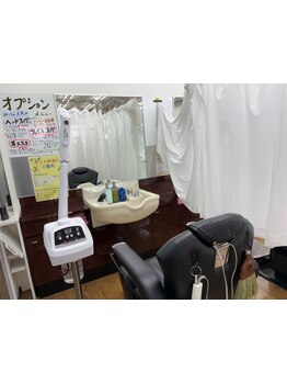 落ち着いた半個室で贅沢なレディースシェーブを体験♪早めのご予約で、理想のひと時を手に入れましょう◎