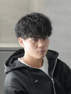 ブラック 渋谷 2nd(BLUCK) 波間きスパイラルパーマ