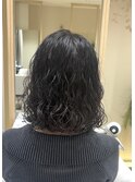 セットが楽々ウェーブくるくるパーマ