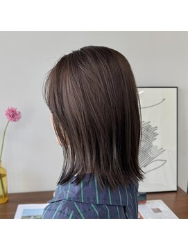 ヘアー アイス 御器所本店(HAIR ICI) ブリーチなしチョコレートブラウン秋カラー冬カラーレイヤー