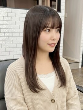 ローレイヤー＋透明感グレージュ