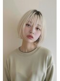 【ZEAL天神】大人ボブ＋ホワイトブリーチ★New Open