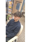 波巻きパーマstyle