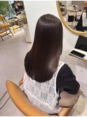 髪質改善縮毛矯正ダブルカラーハイライトショートカット30代40代