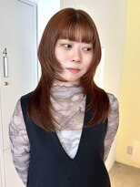 ロジェ(loje)&nbsp;20代30代40代　ハッシュカット/オレンジカラー