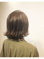 トリート 浦安店(TREAT)&nbsp;切りっぱなしボブスタイル