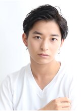 ムルチュラ(muruchura)&nbsp;七三オールバックのサイドグラデーション１　神山賢司