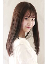 コルト(COLT) ストレートレイヤーロング×シースルーバング