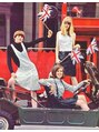 ヘアーサロン グース(Goose) 60sロンドン。この時代のデザインが大好きです。