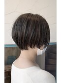 ブルーアッシュ系クールショート