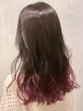 エイト アキタ 秋田中通店(EIGHT akita) 【EIGHT秋田】ピピピンクグラデーション#小杉山