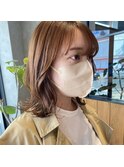 くびれ巻き／ブラウンベージュ