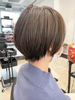 ピボット 北千住(PIVOT) 大人可愛い20代30代40代前下がりショートボブ丸みショート