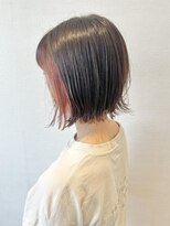 #インナーカラー×きりっぱなし