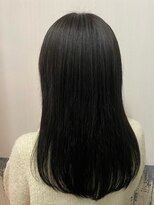 オリーブフォーヘアー(olive For hair) 艶髪ブルーブラック×《髪質改善》超音波トリートメント