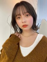 ロット 横浜(lot)&nbsp;ウェーブミディアム×レイヤーカット×メルティカラー[横浜駅]