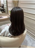 イメチェンヘアスタイル/フェミニンロング/ダークアッシュ/大宮