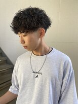 ハレケメリディッシュ(HAREKE meridish)&nbsp;ローフェード×波巻きパーマ