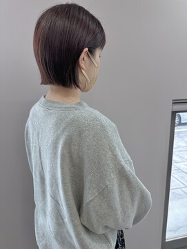 クルムバイルチア(Kulm by Luccica) 肩にかからないプツンとしたボブ♪