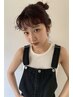 前髪パーマ+カット　￥8600
