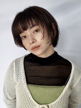 トリッカ シブヤ(TRICCA SHIBUYA) ボブレイヤー/ベージュカラー/イメチェン/前髪