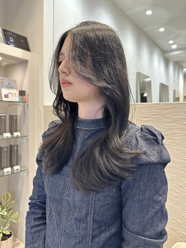 シュク 高円寺(SYUK) オリーブグレージュ/韓国風ウェーブ/SYUK高円寺/【坂元】