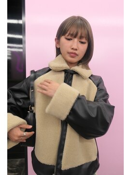 キジ(KIJI) タッセルボブ/ベージュ