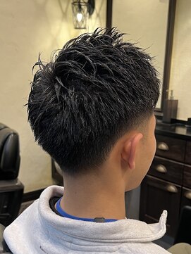 スカイマスターバーバー 渋谷(SKY MASTER BARBER) アップバンクフェード<理容室>{床屋/シェービング/渋谷}