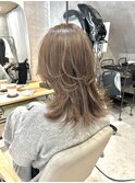 【大人こなれミディアム】くびれレイヤー 20代30代40代