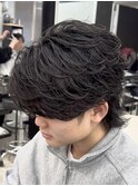 熊本フェザーパーマ メンズヘア MEN'S HAIR メンズショート
