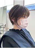 2wayマッシュショート/耳掛けショート/丸みショート