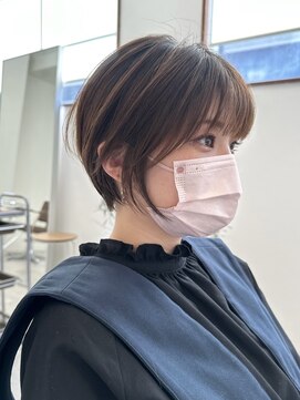 ガーデンタチカワネクスト(garden tachikawa next) 2wayマッシュショート/耳掛けショート/丸みショート