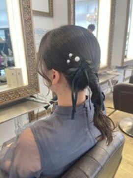 コワファースト 大分(COIFF1RST) パーティーヘア。ヘアアレンジ