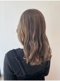 【ケアブリーチ】20代30代/ミルクティーベージュ/ハイトーン