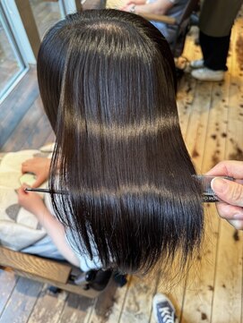 カンカ(Kanca) 美髪ストレート♯静岡市♯髪質改善♯縮毛♯美髪矯正