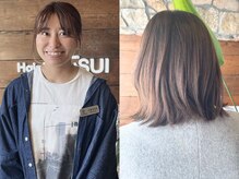 スタイリスト : 三浦　まるみ/お客様のなりたい！叶えます◎/ミディアムレイヤー、ボブお任せ下さい！
