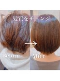 ナチュラルショートイメチェン前髪あり30代40代50代60代ショート