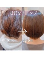 シンミシエル 京都北野白梅町(shinmiciel)&nbsp;ナチュラルショートイメチェン前髪あり30代40代50代60代ショート