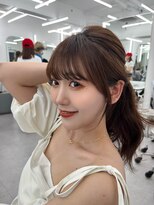 アマトウキョウ アユンチェ(AMA TOKYO×AYUNCHE) 韓国スタイル/ナチュラルくびれへア_くびれ巻き_レイヤーカット