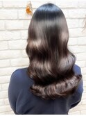 大人かわいいラベンダーブラウン