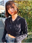 ACE横浜 ブラウンカラー×ボブスタイル