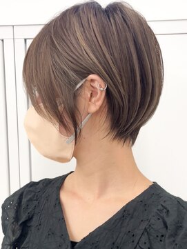 ボーテコンシェル 錦糸町(beaute concier) ミルクティーベージュダブルカラーインナーカラーケアブリーチ