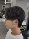 スペインカール/スパイキーショート/ブルーブラック/渋谷
