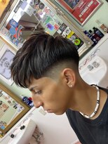 いなたいバーバー&nbsp;ダークメッシュ