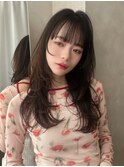 ハイレイヤー/ミディアム・ロング/20代/30代/顔周り・フェイス